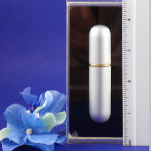 Silver Mini Perfume Atomizer Sprayer with pipette